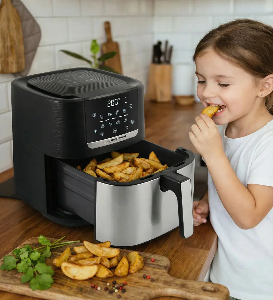 Friteuse à air sans huile Esperanza Pollo Fritto 8 L - 9