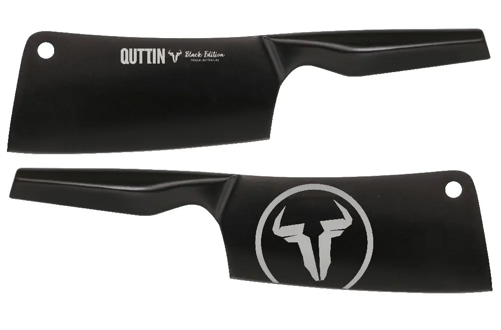 Hachoir de cuisine Quttin 17,5 cm, Black Edition - 4