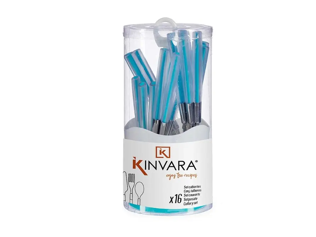 Set de 16 couverts Kinvara, manches inox - 3