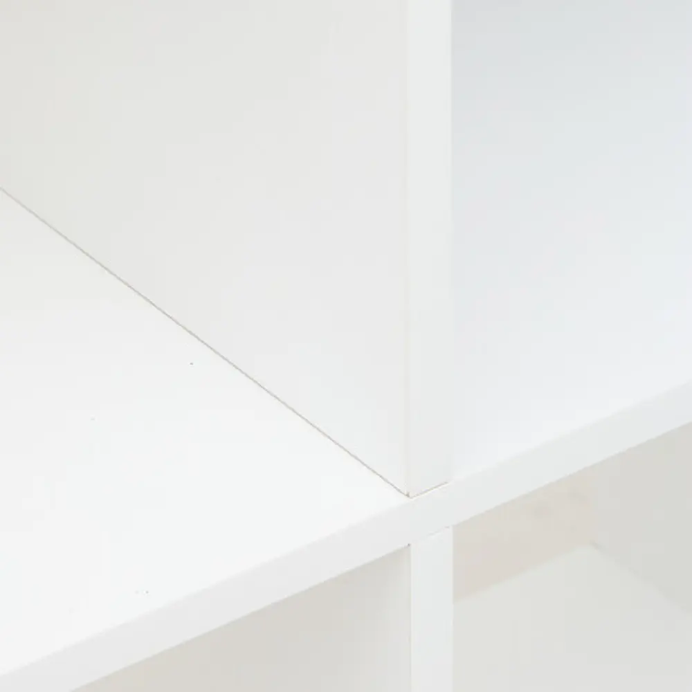 Étagère 16 cases 135,5 × 135,5 cm, blanche - 3