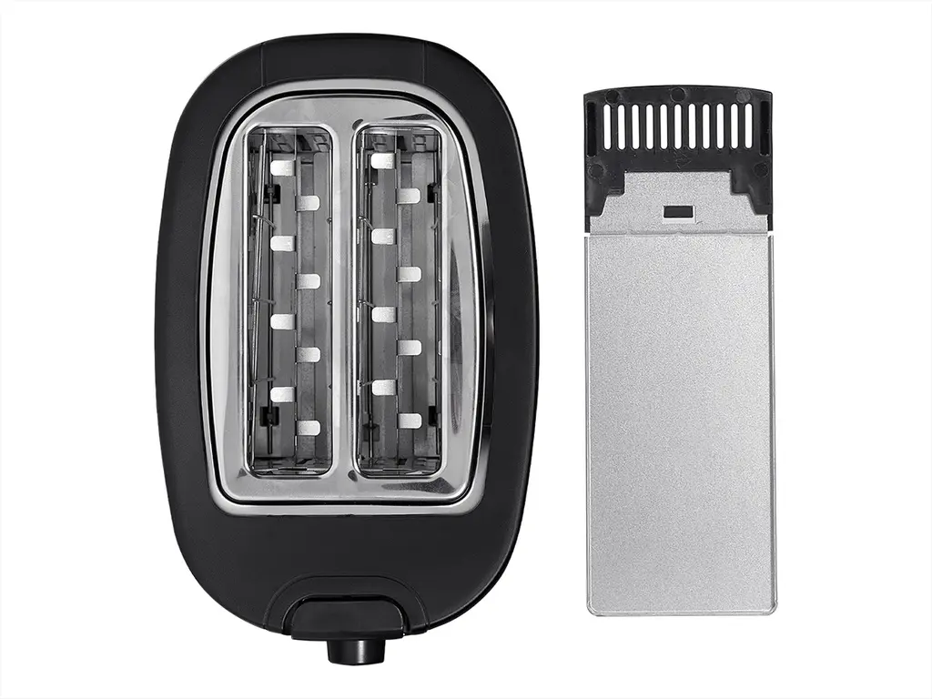 Grille-pain 2 fentes noir mat 750 W - 4