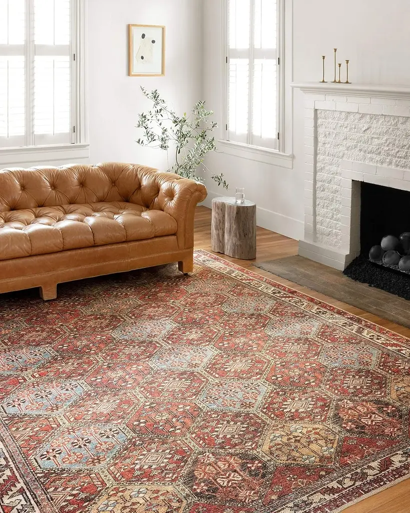 Tapis Loloi Loren épice/multicolore 152 × 229 cm - 2