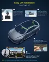 Dashcam avant/arrière ROVE R2-4K Dual, capteur STARVIS 2, carte 128 Go - 5