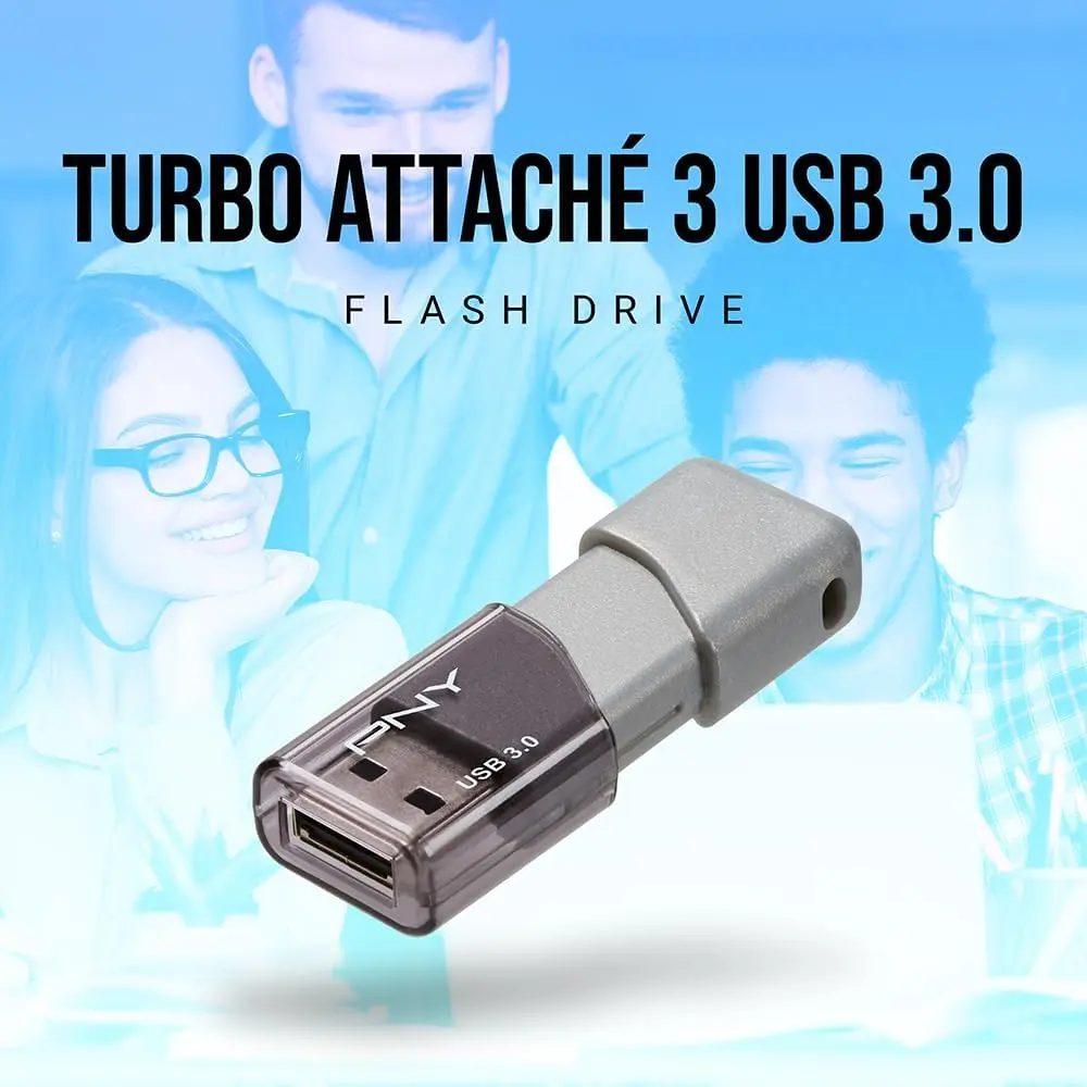 Clé USB PNY 128 Go Turbo Attaché 3 USB 3.0 - 2