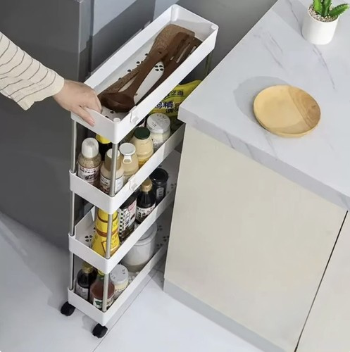 Bathroom shelf on casters Ruhhy 24291 ZEN01