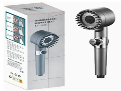 [BR0001] Turbocharged shower head