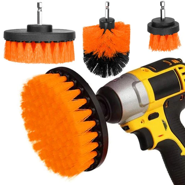 Brosses de nettoyage pour perceuse - 4 pcs 15248