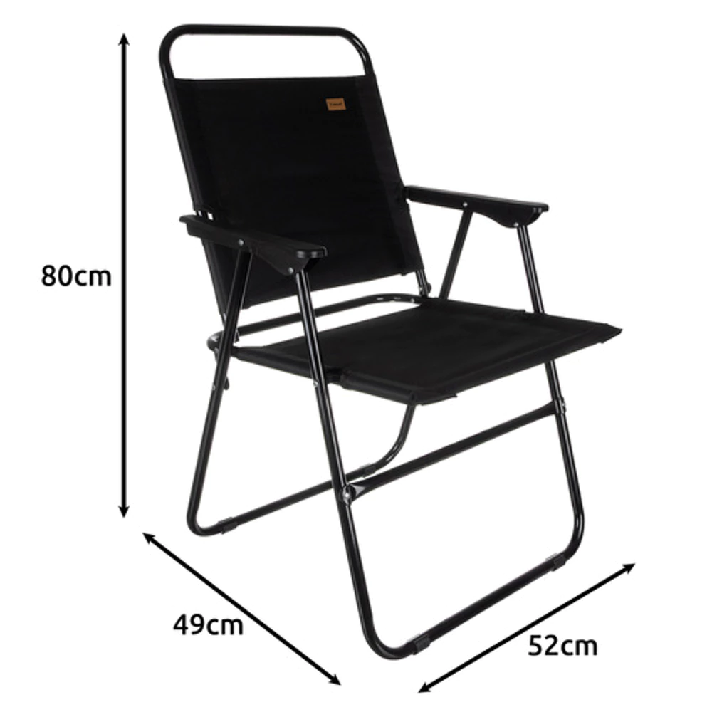 [00025470ZEN04] Trizand black fishing chair 25470