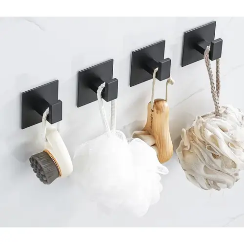 [00024649ZEN04] Cintre autocollant - lot de 4 Ruhhy 24649 