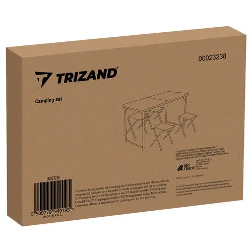 Trizand 23238 ensemble de camping 