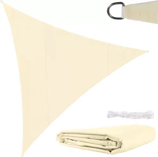 Shade sail 3x3x3 beige Gardlov 23146