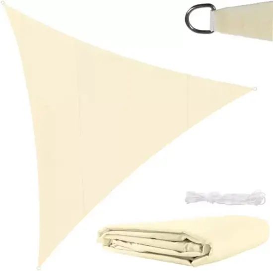 [00023146ZEN04] Voile d'ombrage 3x3x3 beige Gardlov 23146 