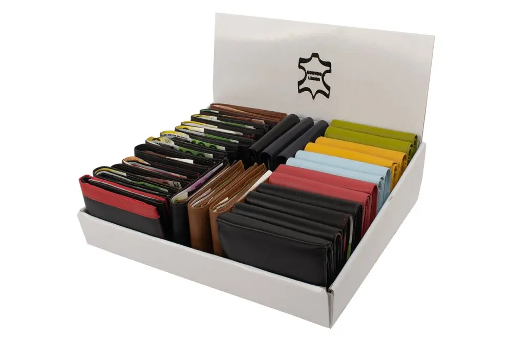 Portefeuilles en cuir  