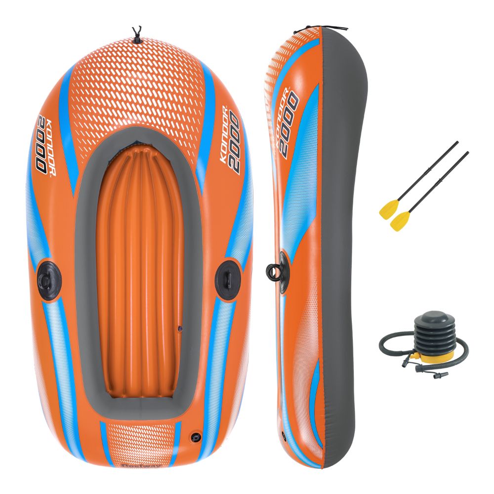  (61142) Bateau Gonflable Kondor 2000 Kit 6'1" x 38"/1.85m*97cm 61142