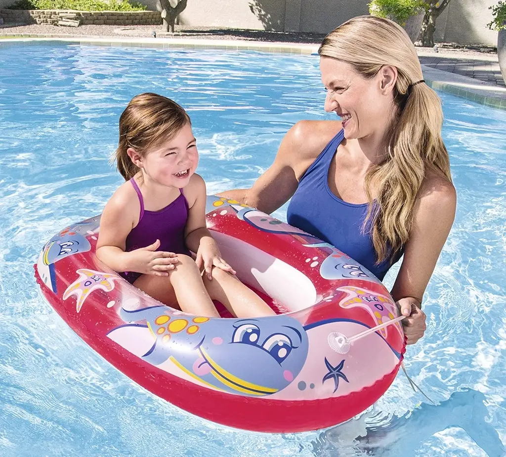 (34037) Child inflatable boat - 102 x 69cm