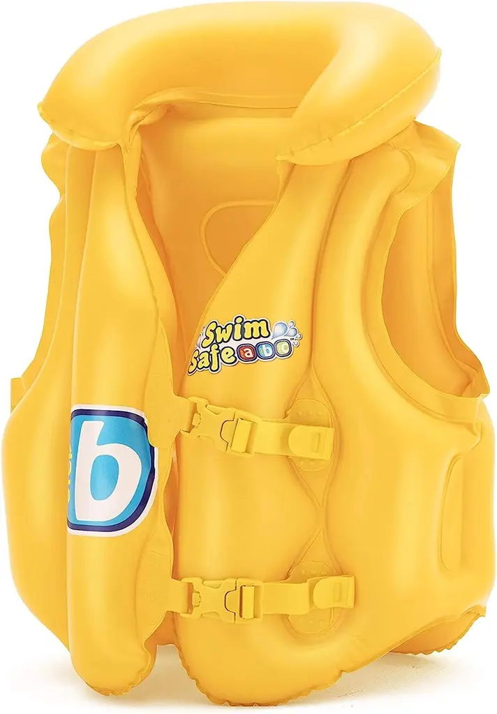 [32034] (32034) Bestway Gilet de natation gonflable Swim Safe Step B 51 x 46 cm