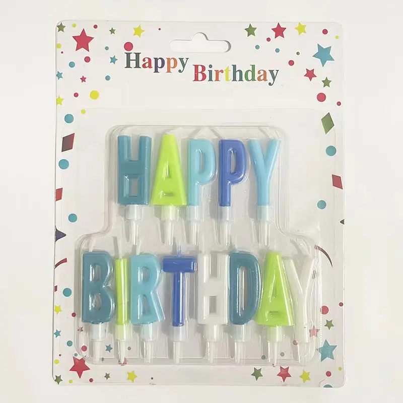 Happy Birthday Boy Candles
