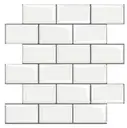 [TL-P011] Carreaux adhésifs Métro (lot de 10)