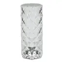 [014434 ZEN01] Lampe de table LED rechargeable Crystal + télécomm 