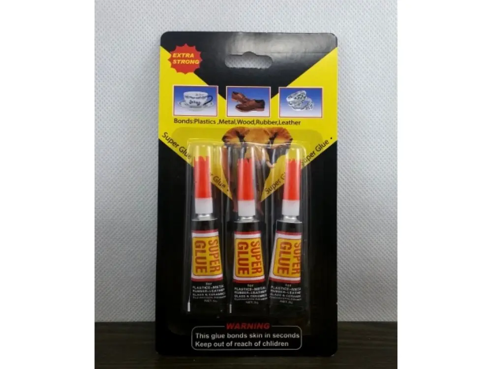 Colle SuperGlue 3 pièces. 