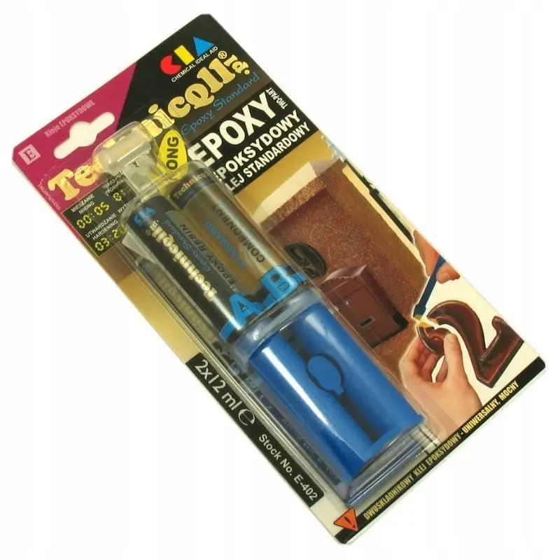 [TE402ZEN01] Colle époxy Technicqll 2x12 ml pvc 