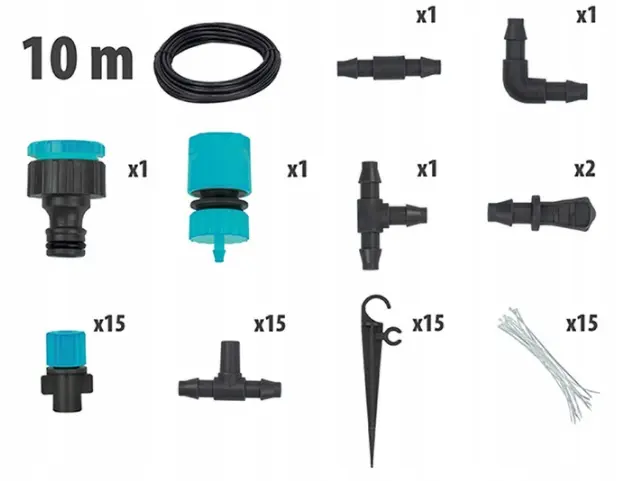 Plant irrigation set