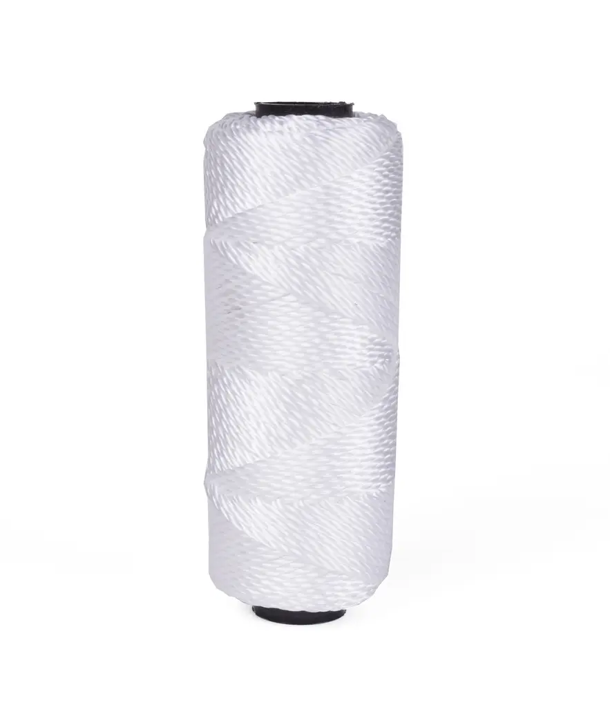 Corde de chantier 1,8 mm x 50 m blanche 