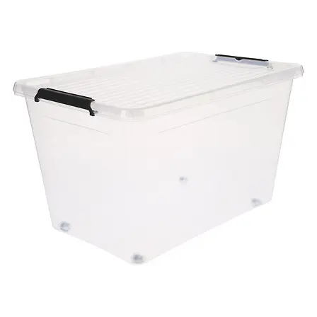 60l clip box storage box
