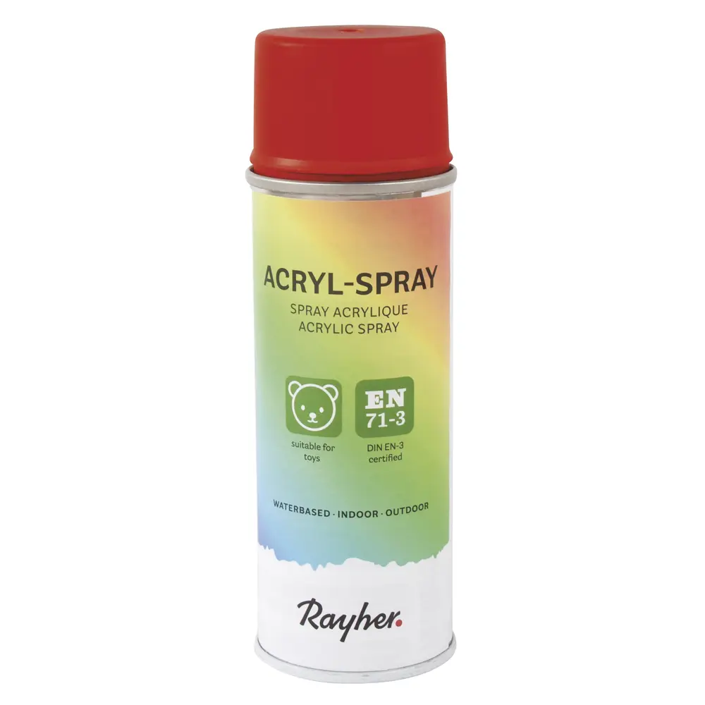 [34145287ZEN01] Acrylic, classic red spray, 200 ml