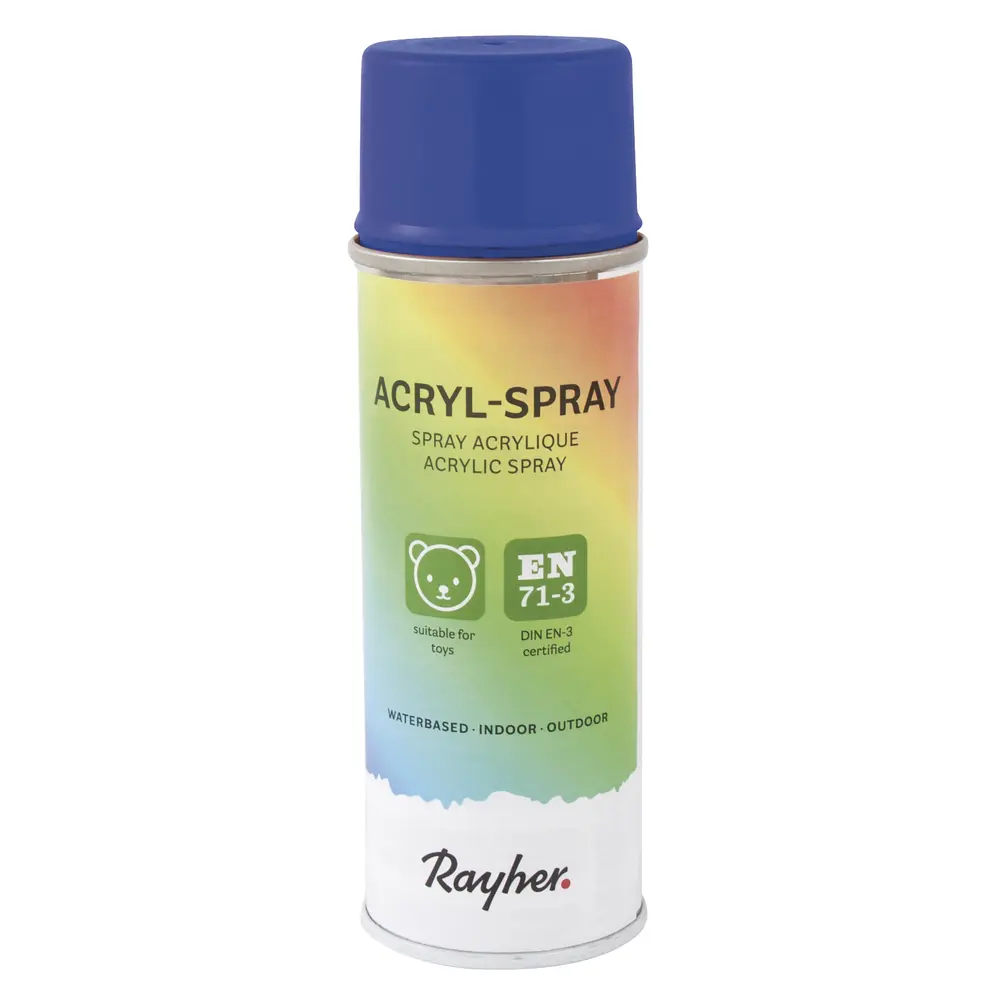 [34145385ZEN01] Spray acrylique, bleu outremer, 200 ml 