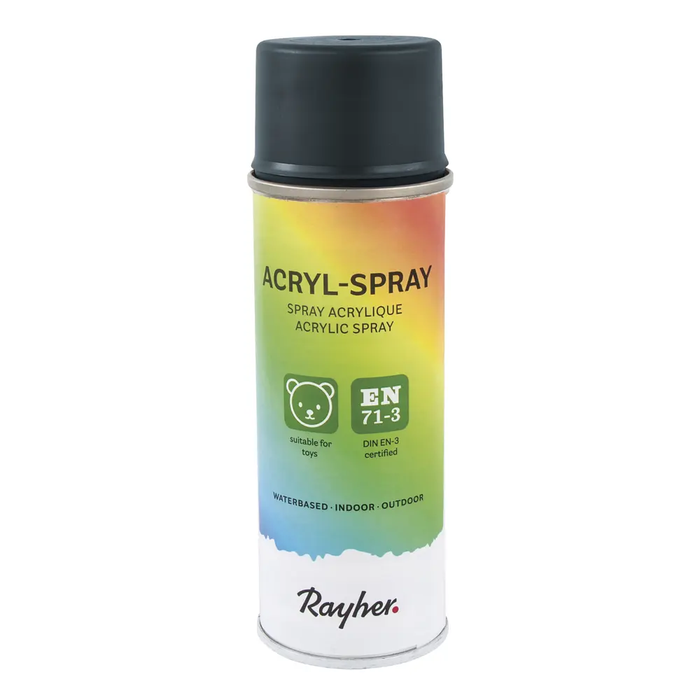 Acrylic spray, anthracite grey, 200 ml
