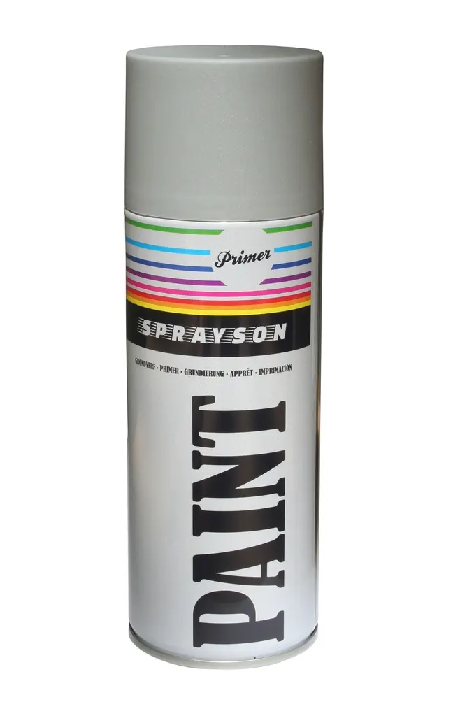 Bombe aérosol 400 ml apprêt gris 
