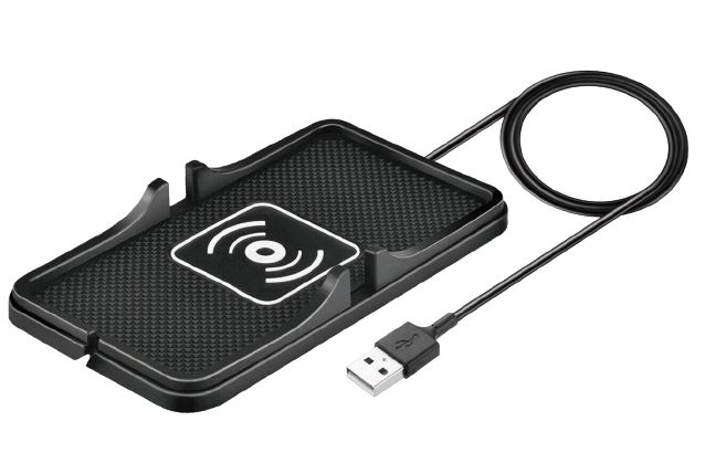 Wireless car charging mat