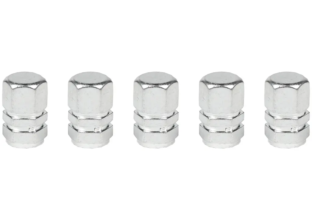 Aluminum 5 -piece valve caps