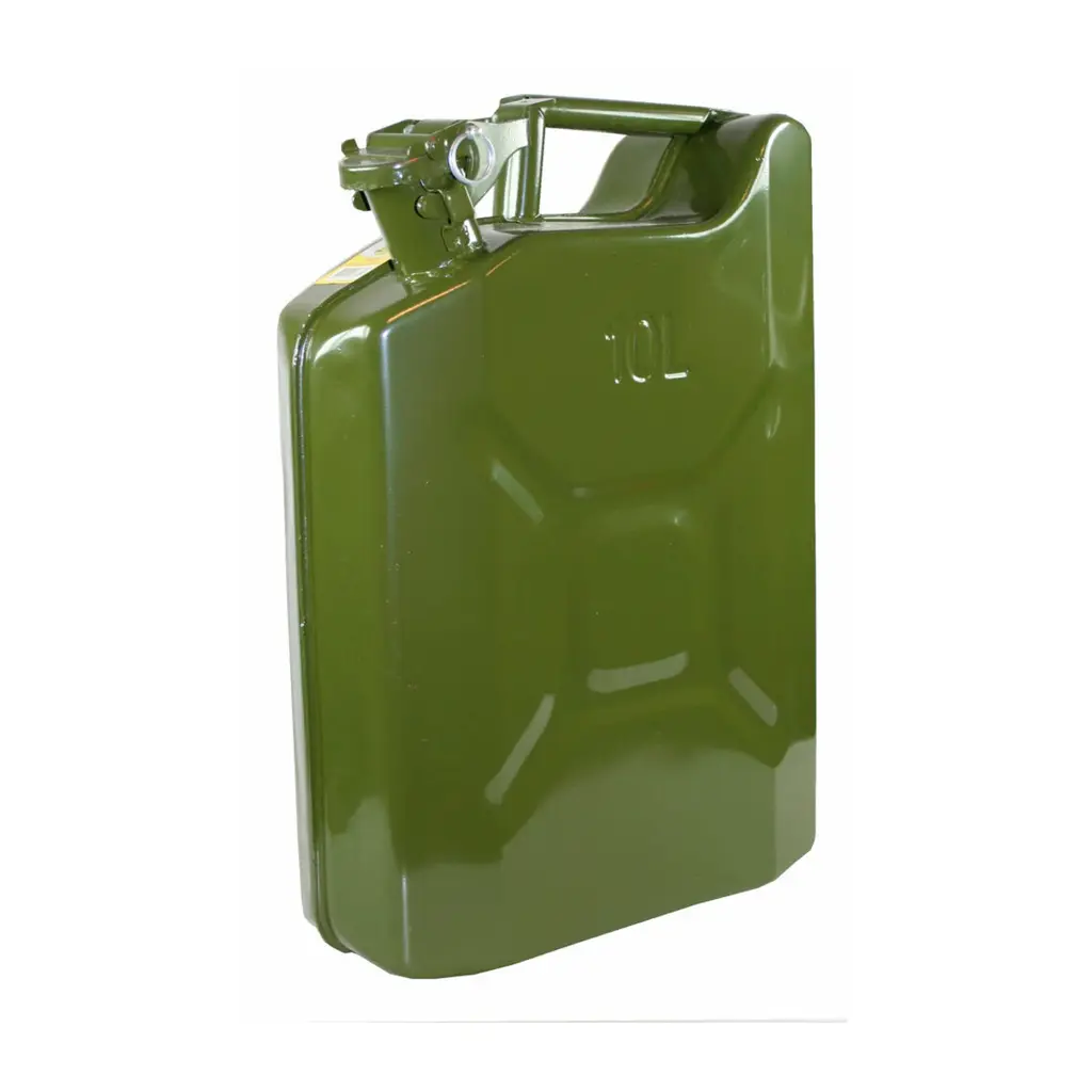 Jerrican 10 litres en métal 