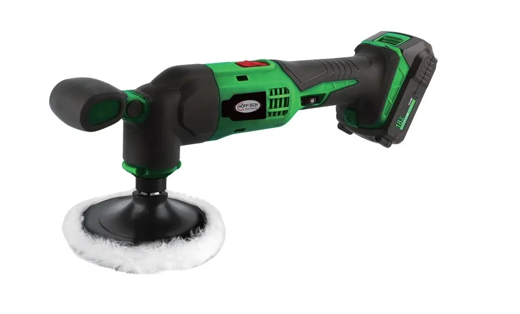 Orbital orbital polisher 18v 2.0 ah li-ion