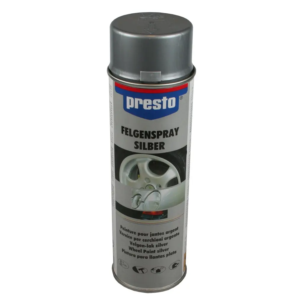 [1170ZEN01] Peinture pour jantes Presto argent 500 ml 