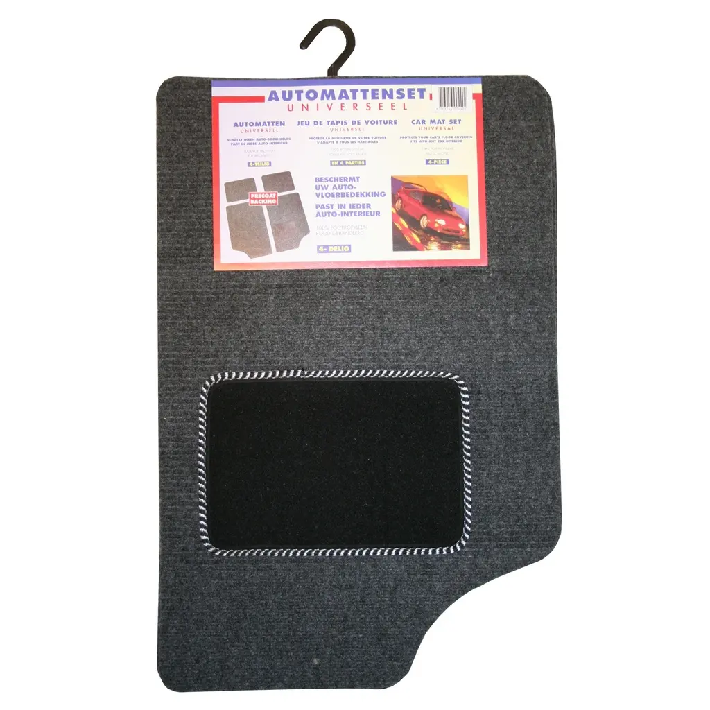 Universal 4 pc car mat