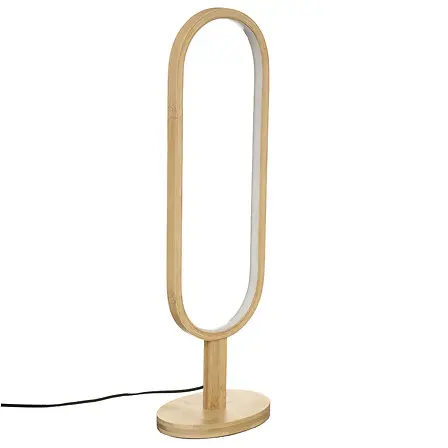 [182493ZEN01] Natural finn lamp H56.5, beige
