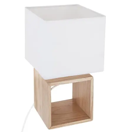 Pojo Square Lamp H32, White