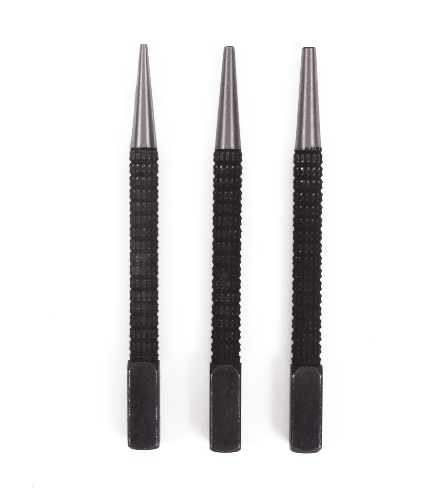 Jeu de poinçons à ongles 3 pièces 100 mm 