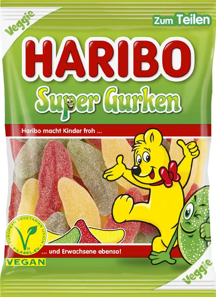 Haribo super concombres sachet 175g 