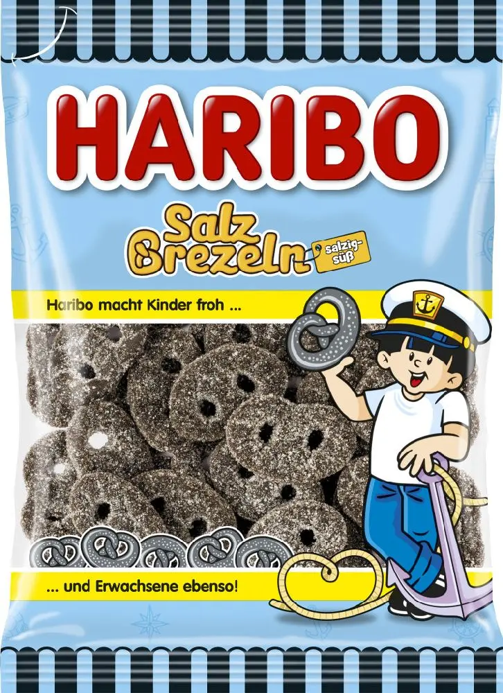 [2262693-6ZEN01] Bretzel au sel Haribo sachet 175g 