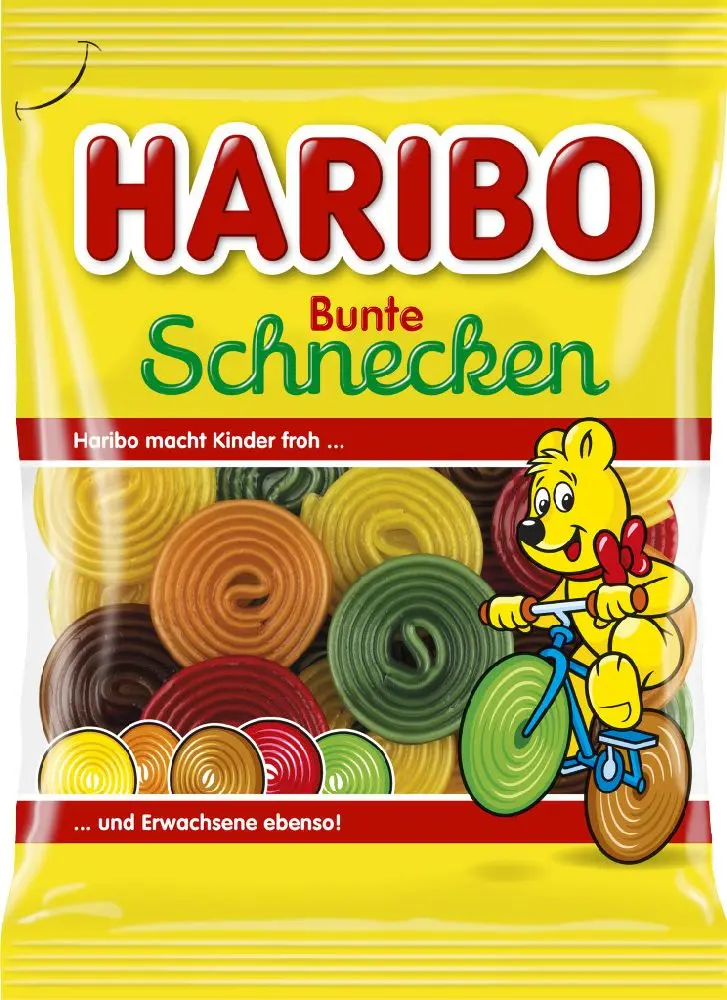 Haribo colored snails bag 160g