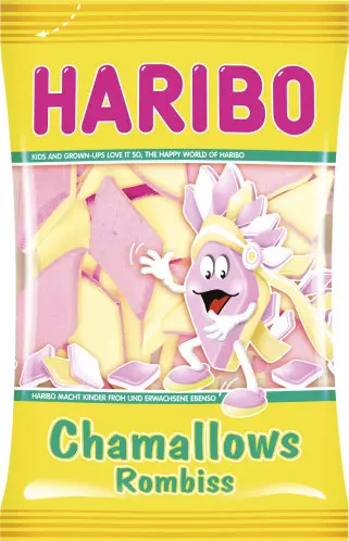 [2238442-3ZEN01] Haribo Chamallows Rombiss Bag 225g