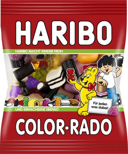 [2203706-0ZEN01] Haribo couleur-rado sac 100g 