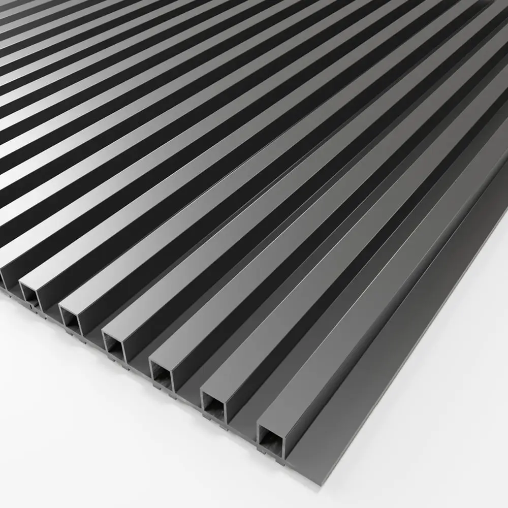 [LM9053] Wpc acoustic panel with light wood slats lm9053 173*18*2900mm