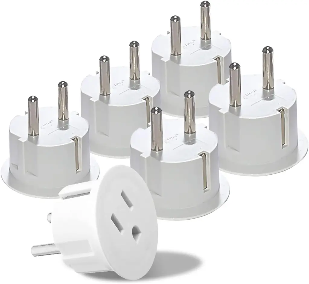 US to EU adapter with Earth BATES