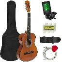 [ZEN07HOP1000982-2] Acoustic guitar set for beginners, liv