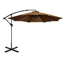 [ZEN07HOP1000812-3] Hanging Parasol, 2.7m, Khaki